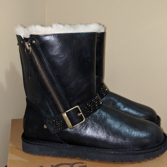 UGG W Blaise Crystal Black - Picture 1 of 11